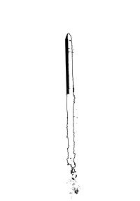NASA Antares Rocket Outline
