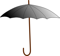 boring umbrella