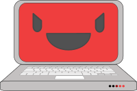 Evil Computer Laptop
