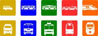 Public transport pictograms
