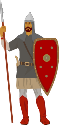 Warrior XII century