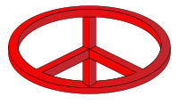 3D Optical Illusion (CND symbol)