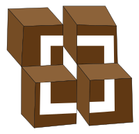 An unsquare square optical illusion