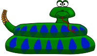 Cartoon Snake