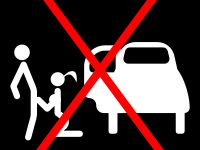 No dogging sign