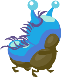 Glitch caterpillar