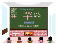 today's kanji 144 imo