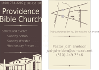 Vertical business card