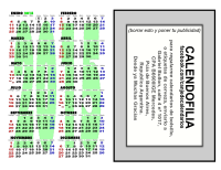 Calendario de bolsillo 2015 - modelo 3