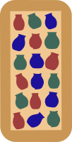 15vases and 3cats