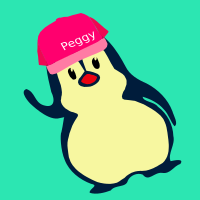 Peggy with cap