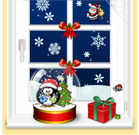 December calendar page: Merry Xmas!