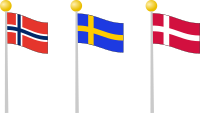 Scandinavia flags