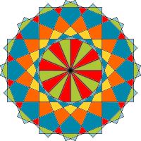 Islamic modern vector ornaments art 