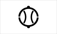 Flag of former Uwajima, Ehime