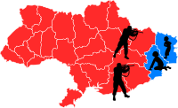 Ukrainian Army shoots Ukrainian Separatists