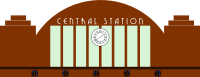 Art Deco Railway Station