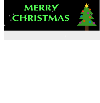 Animation Test!! Xmas Banner