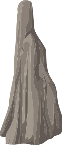 Alpine Landscape Cliff Face Bandaid Shadow 02c