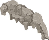 Alpine Landscape Cliff Face Bg Topper 01a Al1