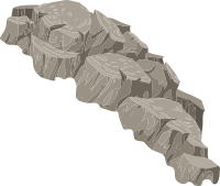Alpine Landscape Cliff Face Bg Topper 01b Al1