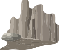 Alpine Landscape Cliff Face Roof Shadow 01a Al1