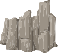 Alpine Landscape Cliff Face Skirt 01a Al1