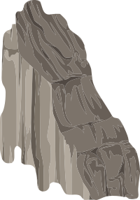 Alpine Landscape Cliff Side Shadow Underhang 01a Al1