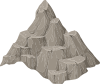 Alpine Landscape Cone Top Rock 01a Al1