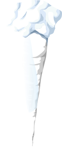 Alpine Landscape Icicle 1b Al1