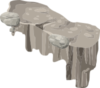 Alpine Landscape Platform Horizontal Ledge Corner Right Dip 01a Al1