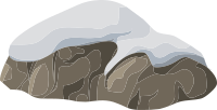 Alpine Landscape Rock Snowy 1b Al1