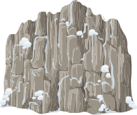 Alpine Landscape Snow Cliffface 01b Al1