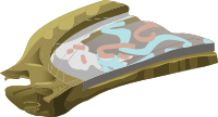 Artifact Mirror With Scribbles Piece1