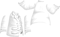Avatar Wardrobe Coat Jacket With Vest