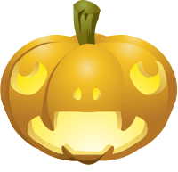 Carved Pumpkins Lit 2
