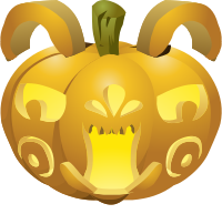 Carved Pumpkins Lit 4