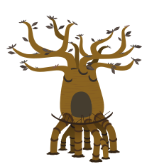 Firebog Background Bottletree Barred