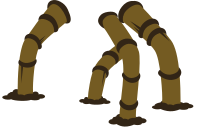 Firebog Legs Front Set