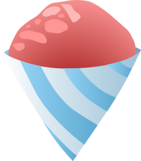 Food Sno Cone Red