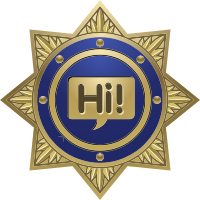 Misc Bag Greeter Badge