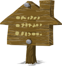 Misc Home Sign