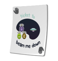 Misc Paradise Ticket Beam Me Down