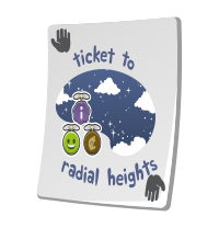 Misc Paradise Ticket Radial Heights