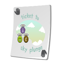 Misc Paradise Ticket Sky Plunge