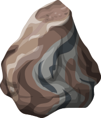 Misc Petrified Rock Large