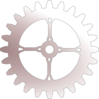 24 tooth steampunk gear