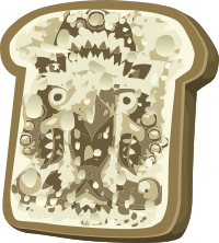 Rare Items Pareidolic Cosma Toast