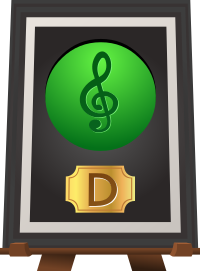 Trophy Music D Green