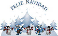 Feliz Navidad Card Front